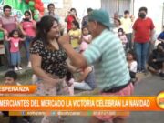 Trujillo: comerciantes del mercado “La Victoria” celebran la navidad