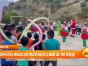 Trujillo: reparten regalos navideños a más de cien niños