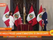 Nacional: Pedro Angulo preside gabinete ministerial de Dina Boluarte