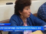 Piura: Sutep disconforme con presupuesto para el 2023