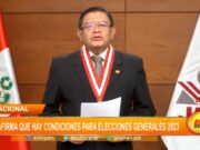 Perú: JNE afirma que hay condiciones para elecciones generales 2023
