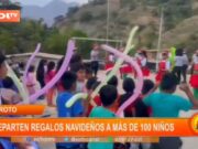La Libertad: reparten regalos navideños a más de 100 niños