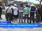 La Libertad: ronderos se unen a paro y piden renuncia de Dina Boluarte