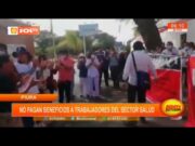 Piura: no pagan beneficios a trabajadores del sector salud
