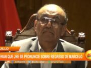 Trujillo: esperan que JNE se pronuncie sobre regreso de Marcelo
