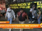 La Libertad: investigan a 32 sujetos por pertenecer a OC “Los elefantes”