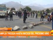La Libertad: se amplía tregua hasta inicios del próximo año