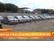 Trujillo: José Ruiz promete que 59 vehículos saldrán a patrullar este año