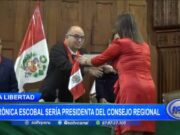 La Libertad: Verónica Escobal sería presidenta del Consejo Regional