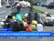 Trujillo: problemática de residuos sólidos en fiestas de fin de nuevo