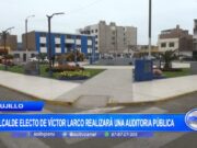Trujillo: alcalde electo de Víctor Larco realizará una auditoria pública