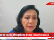 La exministra Gloria Montenegro criticó la represión del gobierno a las protestas
