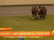 Vallejo perdió ante la «U» en la «Noche poeta»