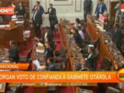Nacional: otorgan voto de confianza a Gabinete Otárola