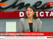 Prefecta Carolina Velasco invoca al alcalde de Trujillo a mantener el nivel de respeto