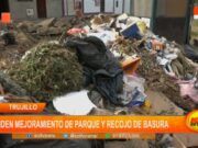 Trujillo: piden mejoramiento de parque y recojo de basura