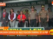 Trujillo: reforzarán Servicio de Investigación Criminal de la PNP