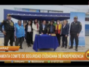 Huaraz: juramenta comité de seguridad ciudadana de independencia