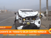 Trujillo: accidente de tránsito deja cuatro heridos