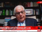 Alberto Borea: «Gobierno debe ser firme ante la OEA sobre la defensa de la democracia en el Perú»