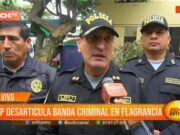 Trujillo: PNP desarticula banda criminal en flagrancia