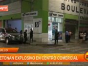Trujillo: detonan explosivo en centro comercial