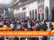 Áncash: agricultores no paralizarán sus labores