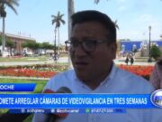 Trujillo: alcalde de Moche promete arreglar cámaras de videovigilancia en tres semanas