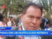 Áncash: alcalde se pronuncia sobre como encontró alcaldía de Independencia