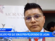 Áncash: consejero pide que demuestren peligrosidad de laguna