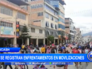 Áncash: no se registran enfrentamientos en movilizaciones