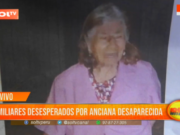 Trujillo: familiares desesperados por anciana desaparecida