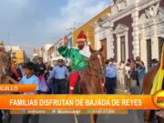 Trujillo: familias disfrutan de Bajada de Reyes