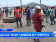 La Libertad: solo dan tregua a buses de 10 a 15 minutos