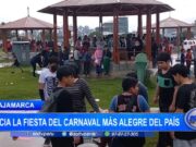 Cajamarca: inicia la fiesta del carnaval más alegre del país