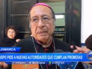 Cajamarca: obispo pide a nuevas autoridades que cumplan promesas