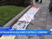 Cajamarca: continúan movilizaciones contra el Gobierno