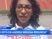 Ministra de Cultura: «no está en agenda ninguna renuncia»