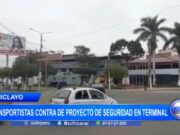 Chiclayo: transportistas contra de proyecto de seguridad en terminal