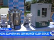 Trujillo: UPAO dona equipos por más de un millón de soles a Essalud