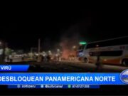 La Libertad: desbloquean Panamericana Norte