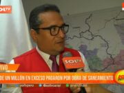 Trujillo: más de un millón en exceso pagaron por obra de saneamiento