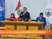 La Libertad: presidenta del Consejo Regional exhorta a Acuña evaluar calidad moral de funcionarios