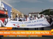Trujillo: piden unidad y diálogo para salir de crisis política