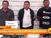 Trujillo: investigan a trabajador de la MPT por robo de mototaxi