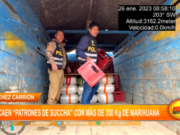 La Libertad: caen “Los patrones de Succha” con más de 300 kg de marihuana