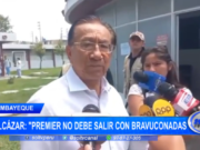 Balcázar: «premier no debe salir con bravuconadas»
