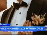 Trujillo: notarios pueden celebrar los matrimonios civiles