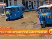 Cajamarca: conductores piden mejorar Vía de Evitamiento