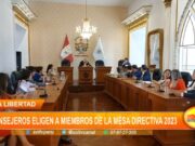 La Libertad: consejeros eligen a miembros de la Mesa Directiva 2023